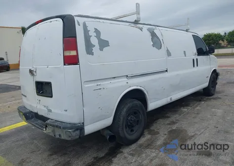 2008 Chevrolet Express Work Van из США, поврежденный, VIN 1GCHG396581116792